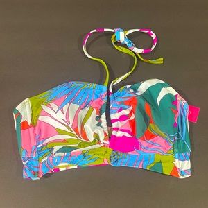 Xhilaration tropical bikini top- XL